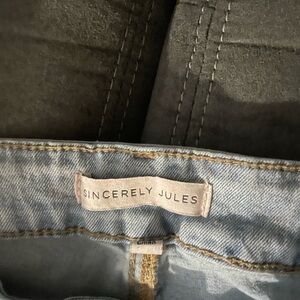 Sincerely Jules Sky Blue Denim Pants